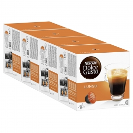 DOLCE GUSTO PACK 4 CAFE/LUNGO